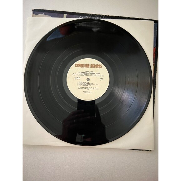 Marshall Tucker Band A New Life LP 1974 Capricorn Record CP 0124 VG - Picture 6 of 9